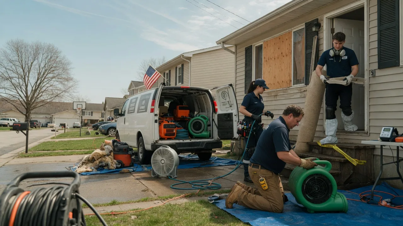 Water Damage Restoration in Conesville, IA near me
